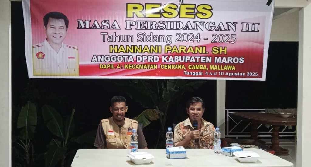 Anggota DPRD Kabupaten Maros, Hannani Parani, Gelar Reses di Kecamatan Mallawa, Soroti Krisis Infrastruktur Jalan dan Penanggulangan Longsor