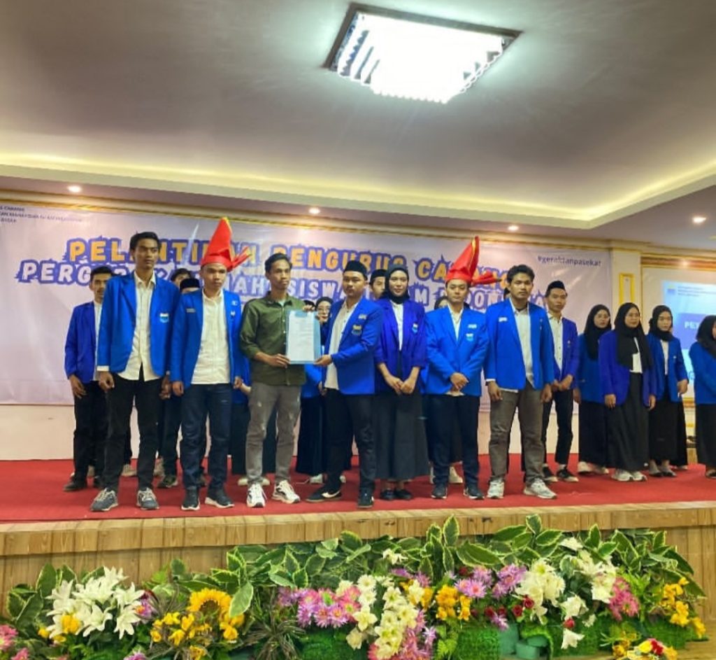 Dibawah Kepemimpinan Arfiansyah Aris, PC PMII Makassar Di Lantik PB PMII