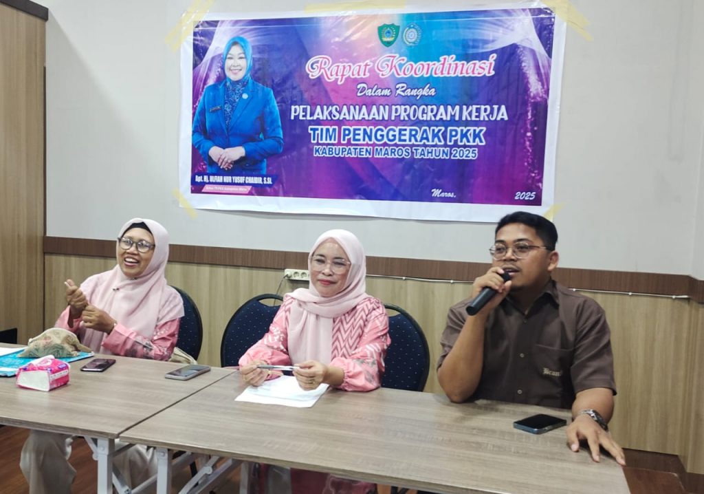 Menuju Maros Sejahtera: PKK Gelar Rapat Kerja, Susun Strategi Keluarga Mandiri dan Harmonis