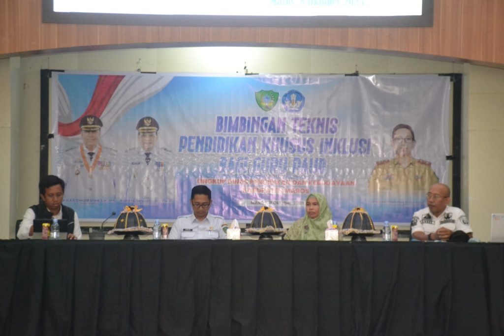Melangkah Maju, Maros Gelar Bimtek Pendidikan Inklusi PAUD