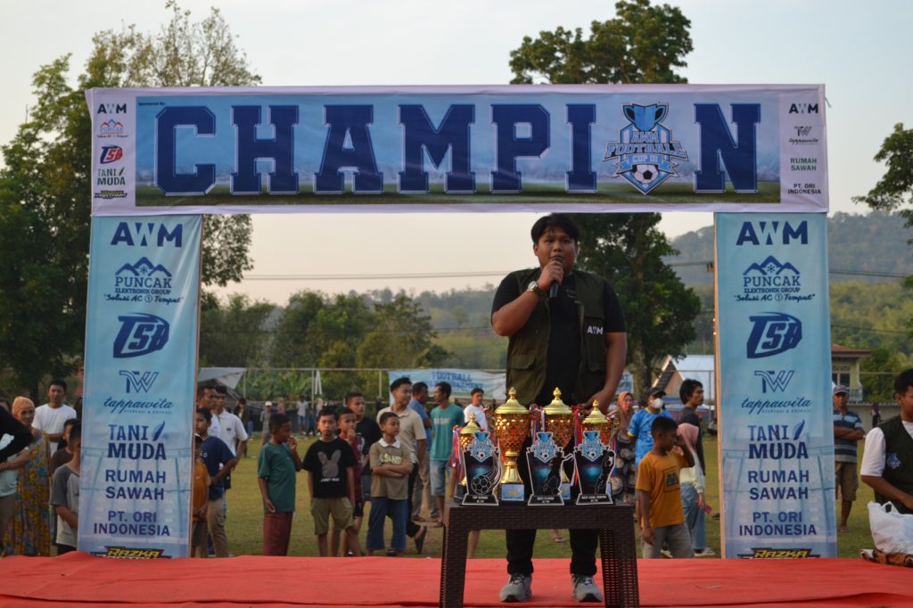 DRAMA ADU PENALTI TUTUP AWM CUP 3: TIPIS TIPIS FC RAIH GELAR HAT-TRICK DISAKSIKAN LANGSUNG BUPATI MAROS