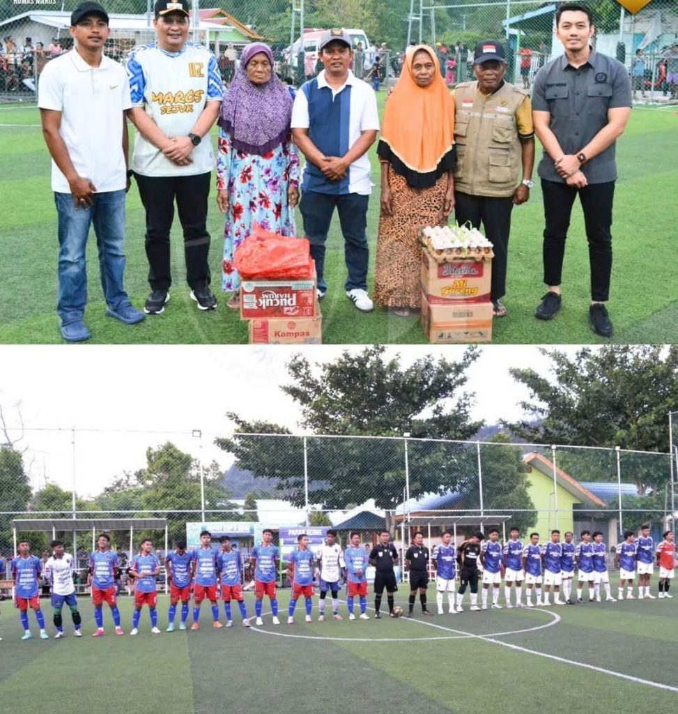 Sukses Besar di Cenrana: Wakil Bupati Maros dan H. Dedy Aryam Tutup Resmi Turnamen Futsal Bupati Cup II 2025