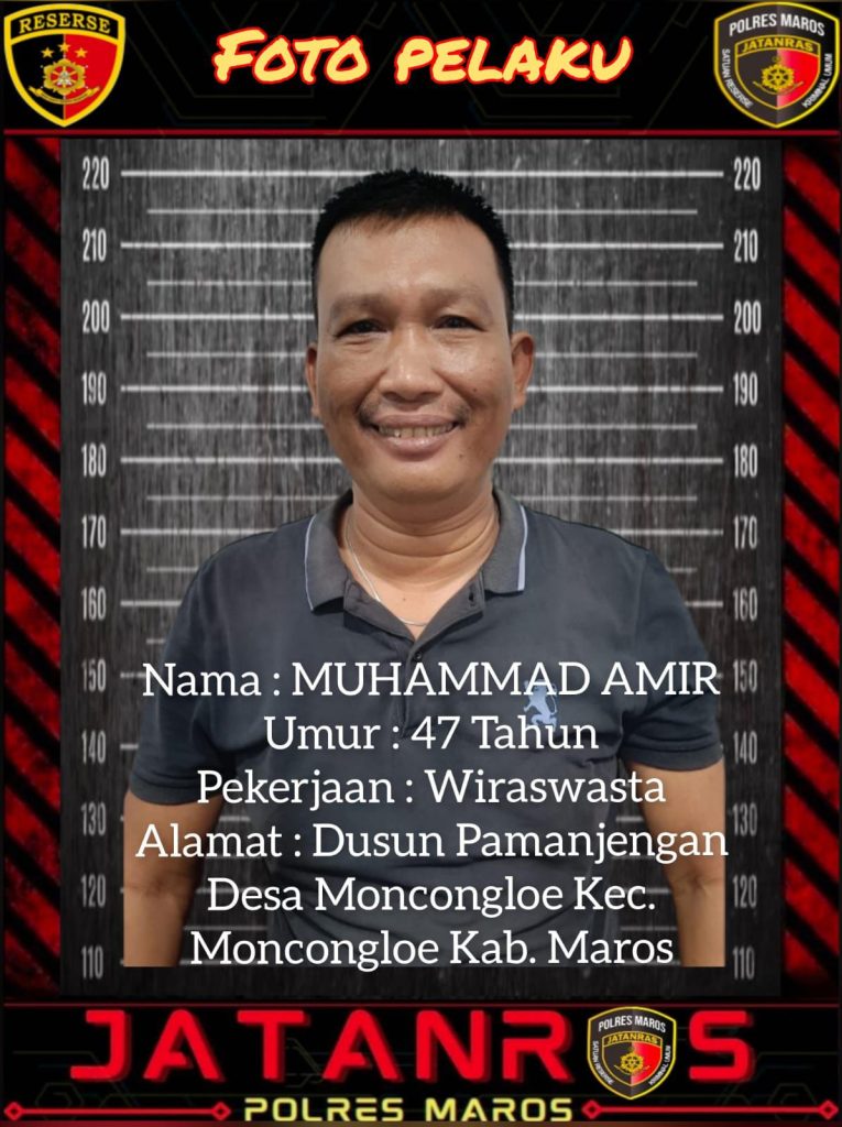 Polres Maros Tangkap DPO Mantan Kades Moncongloe, Pengusaha Pengembang Perumahan Apresiasi Polres Maros