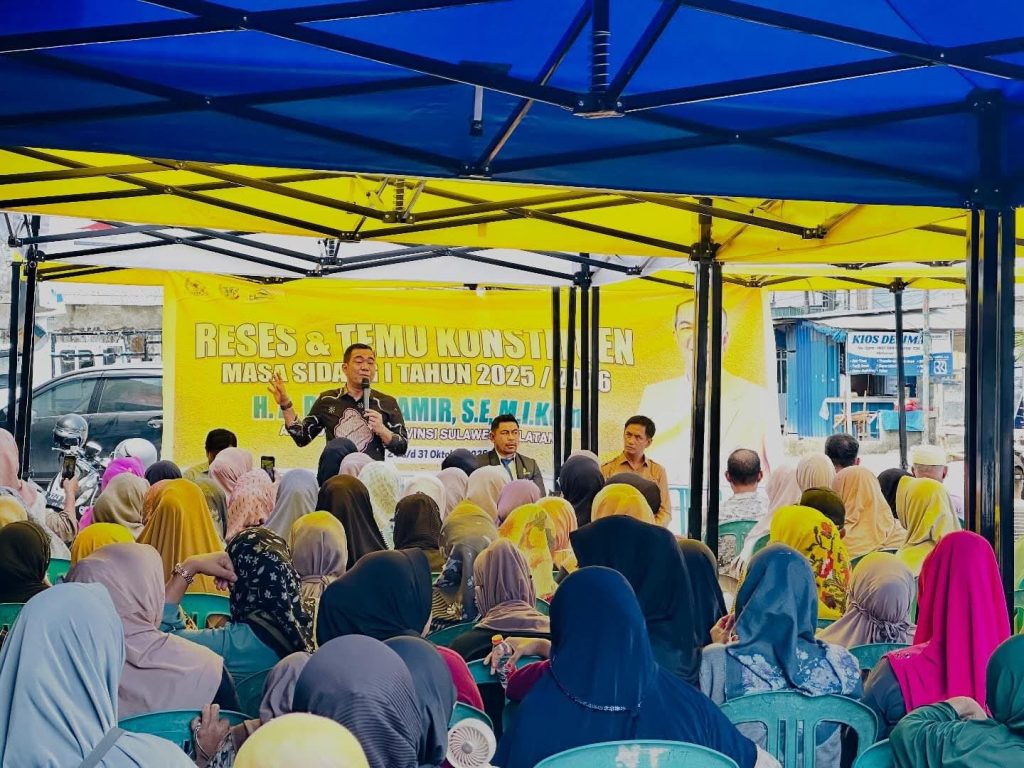 Mengawal Amanat Konstitusi Di Jantung Ekonomi Lokal: Reses Di Pasar Bulu-Bulu Maros, Misi Legislatif Di Tengah Denyut Nadi Rakyat