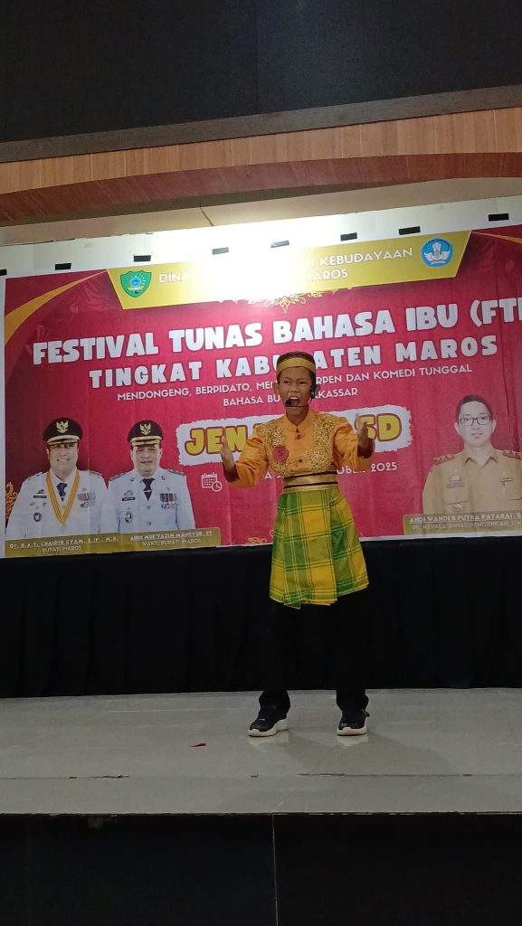 Maros Bergema, Bahasa Ibu Bersemi: UPT SDN 214 Inpres Bawa Langiri Raih Juara Umum FTBI 2025!