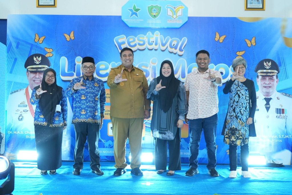 Pestival Literasi Maros Resmi Di Buka:Ini Kata Muh,Gemilang Pagessa