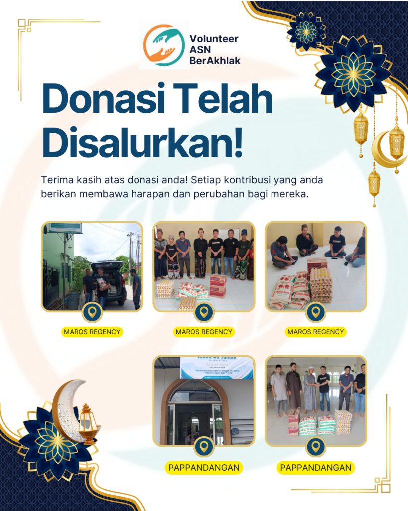Akhir Tahun 2025 Relawan ASN Maros Salurkan Bantuan Di Pondok Ma’had Tahfidz Qur’an Utsman Bin ‘Affan (Pappandangan, Turikale) & Pondok Tahfid Al‑Ikhlas Regency (Perum Maros Regency, )