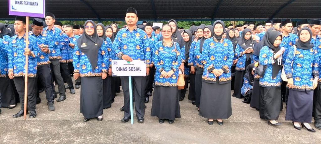 Ribuan ASN PPPK PW Ikuti Apel Akbar Di Lapangan Pallantikang, Bupati Maros Berikan Pesan Moral