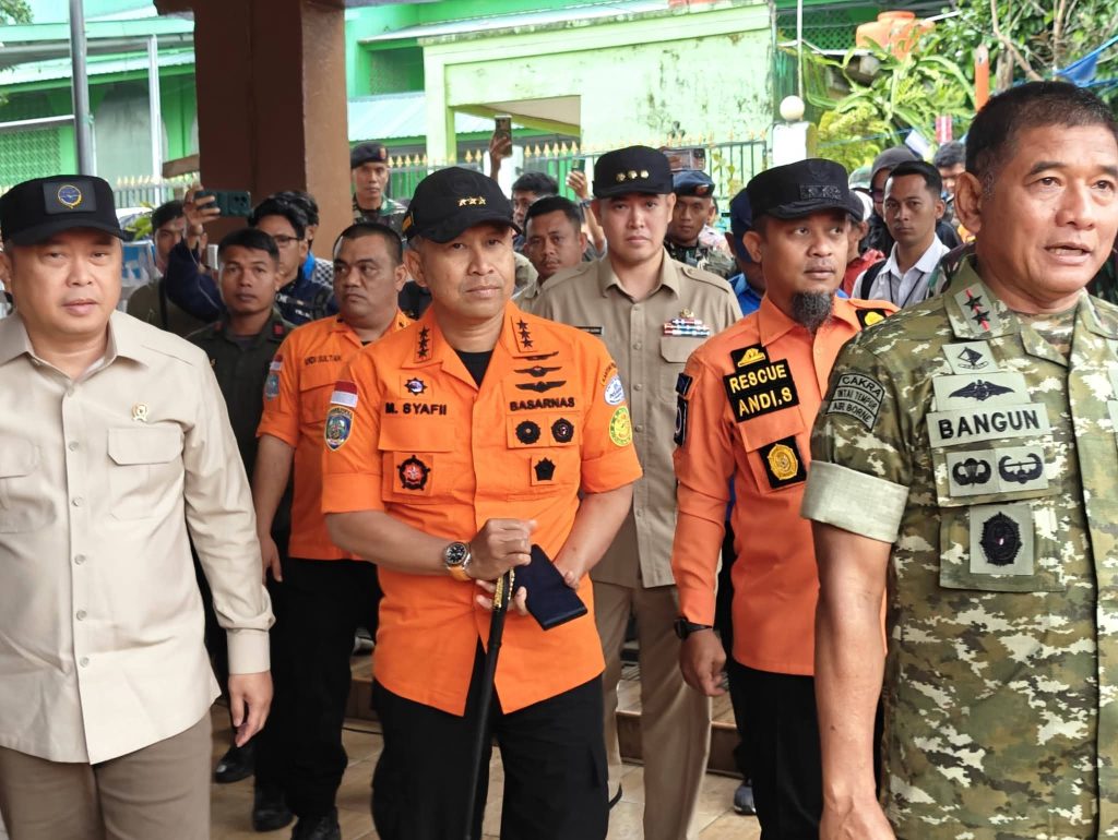 Kunjungan Menteri Perhubungan RI ke Posko Desa Tompobulu, Balocci – Pangkep