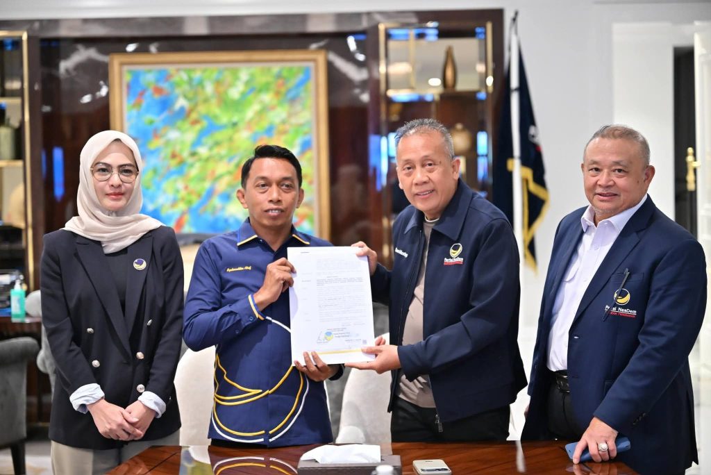 Surya Paloh Tunjuk Syaharuddin Alrif Jadi Ketua DPW NasDem Sulsel Terbaru
