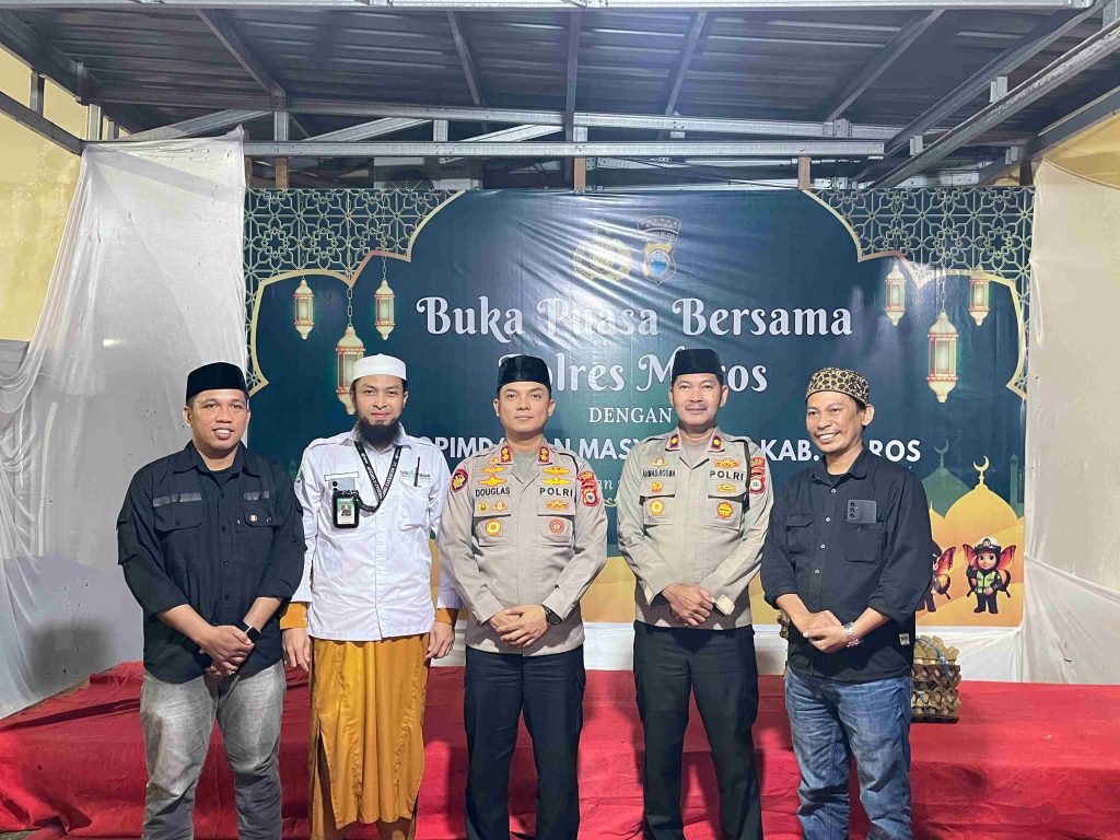 Ramadhan 1447 H: Polres Maros Gelar Buka Puasa Bersama Forkopimda, Lembaga Dan Ojol