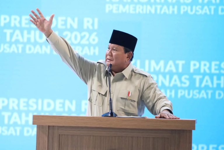 Prabowo Subianto Buka Rakornas Pemerintah Pusat Dan Daerah Tahun 2026 Di Bogor
