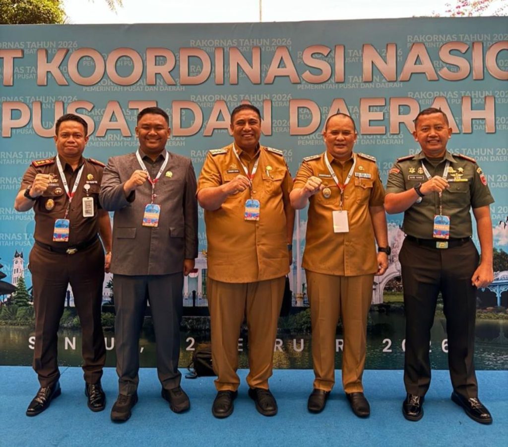 Rakornas Pemerintah Pusat Dan Daerah Tahun 2026, Forkopimda Maros Hadir