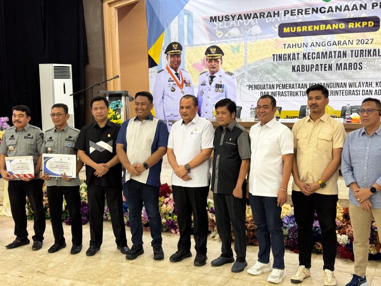 Wabup Dan Ketua Dprd Maros Tutup Rangkaian Musrenbang RKPD 2027 Di Kecamatan Turikale