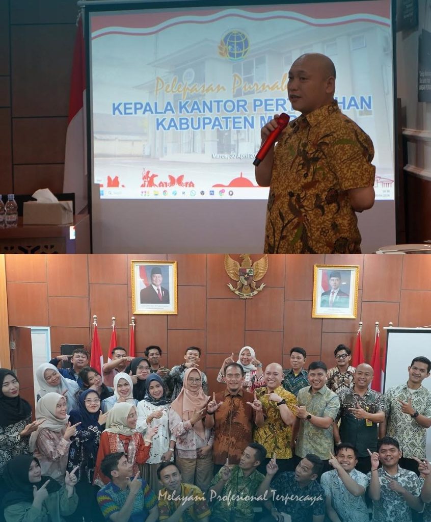 Momen Haru di Kantah Maros: Perpisahan Dr. Murad Abdullah dan Penyambutan Plt. Kepala Baru