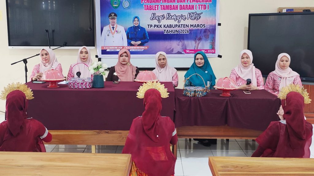 Cegah Stunting dan TPPO, TP PKK Maros Sasar Pelajar Marusu lewat “PKK Go To School”