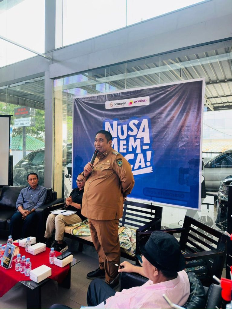 Bedah Buku Chaidir Syam di Gramedia, Kisahkan Inovasi dan Perjalanan Bangun Maros