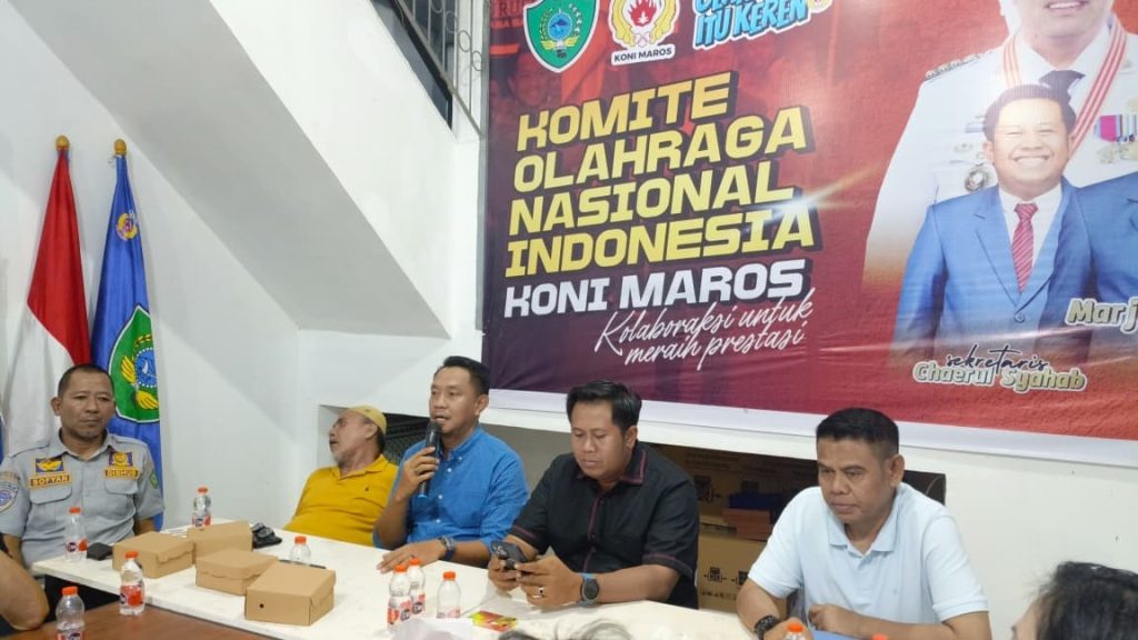 Jelang Akhir Masa Bakti Pengurus, KONI Maros Bersiap Gelar Musorkab dan Tetapkan Syarat Calon Ketua