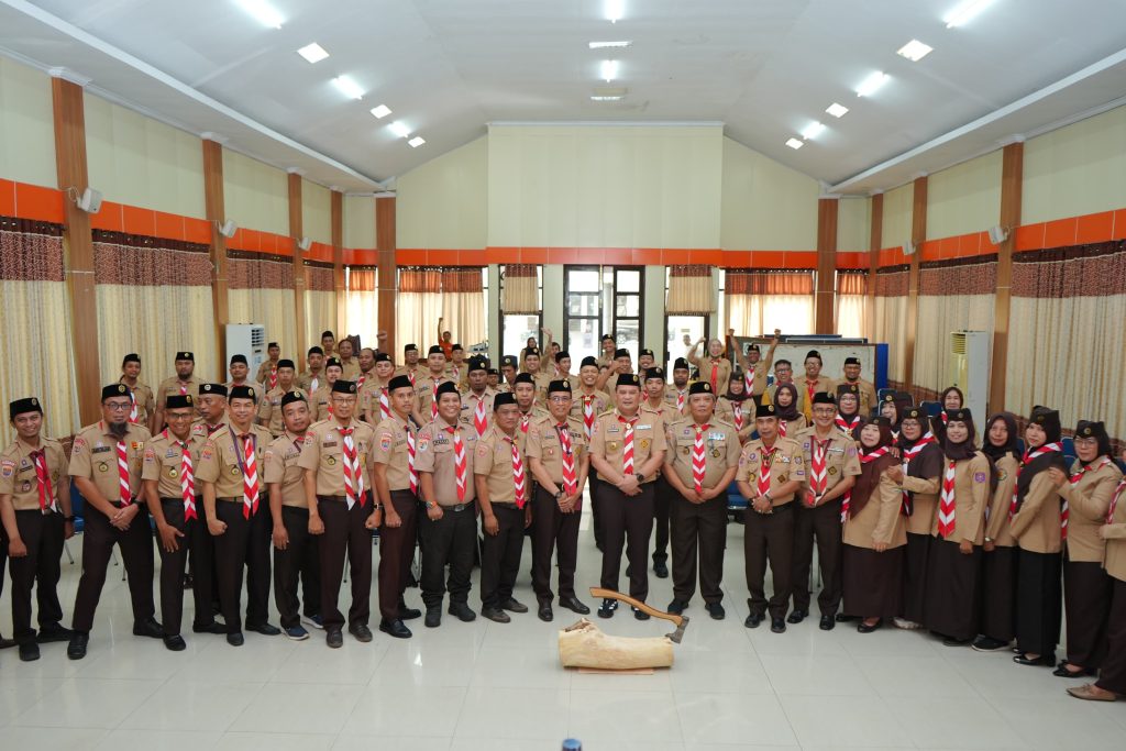 Jelang Pelantikan, 61 Andalan Kwarcab Pramuka Maros Sukses Ikuti Kursus Orientasi 2026