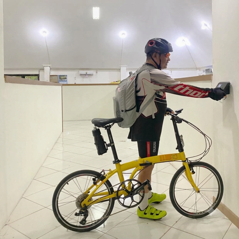 Harga Pertamax Naik, Kepala Bapenda Maros Gowes Sepeda 20 KM dari Makassar ke Kantor Demi Hemat BBM