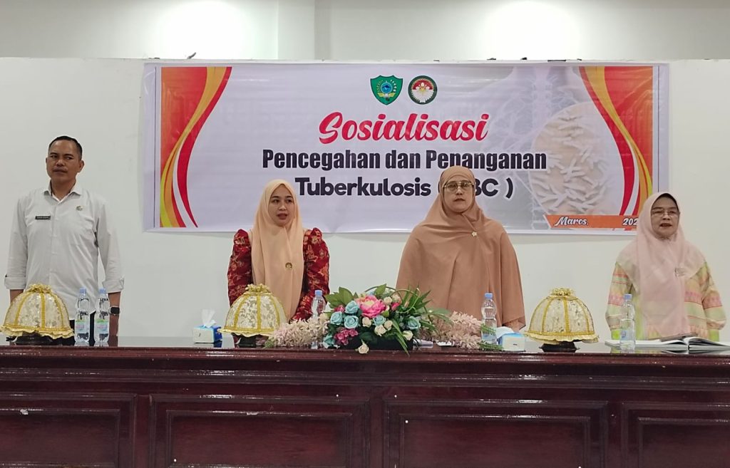 Tingkatkan Kepedulian Kesehatan, DWP Maros Gelar Sosialisasi Pencegahan dan Penanganan TBC