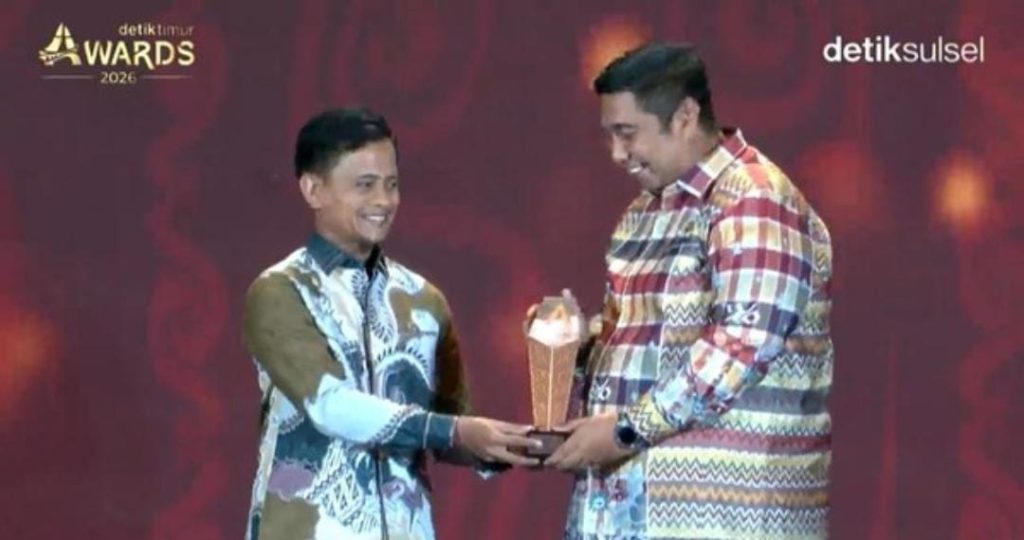 Gubernur Sulsel dan Pemkab Maros Sabet Penghargaan detiktimur Awards 2026: Komitmen Pembangunan dan Pemulihan Ekonomi Diapresiasi