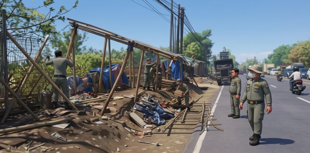 Ketegasan yang Sunyi: Langkah Pemkab Maros Kembalikan Ketertiban Jalan Poros