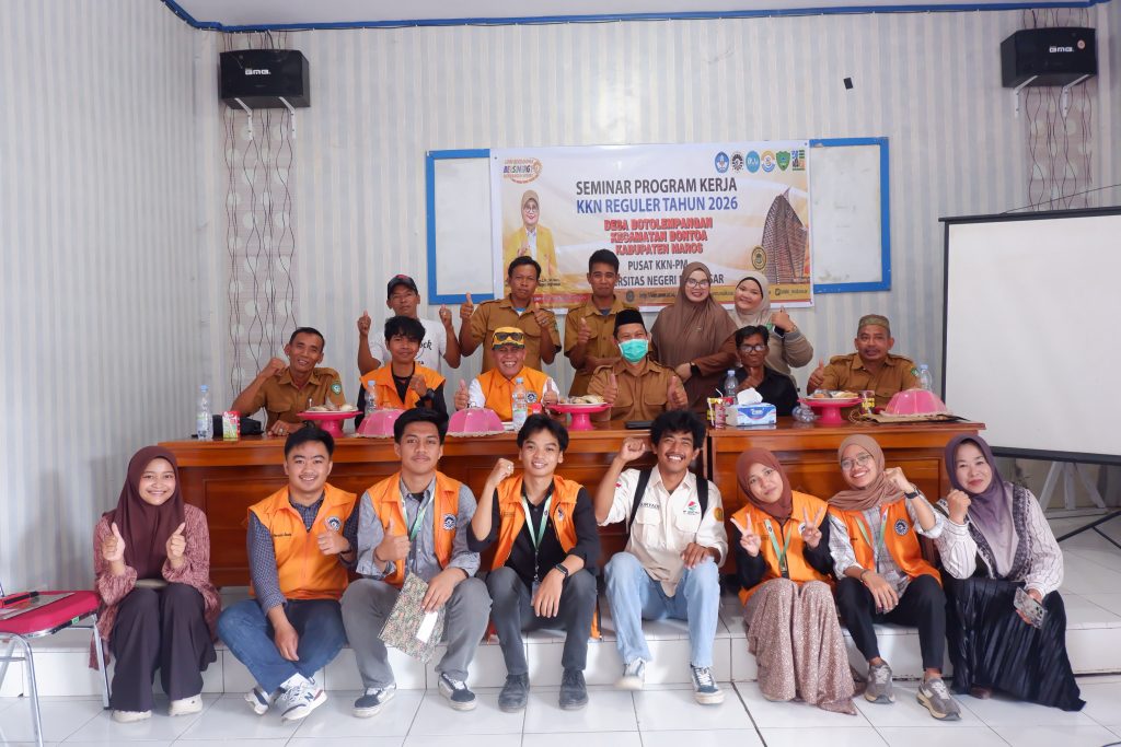 KKN REG. UNM GEL. 55 Dorong Akses Air Bersih di Desa Botolempangan Kec. Bontoa Kab. Maros