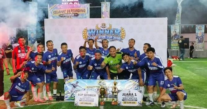 Legislator Cup 2026 Maros Resmi Ditutup, Diknasbud Raih Juara Pertama Mini Soccer